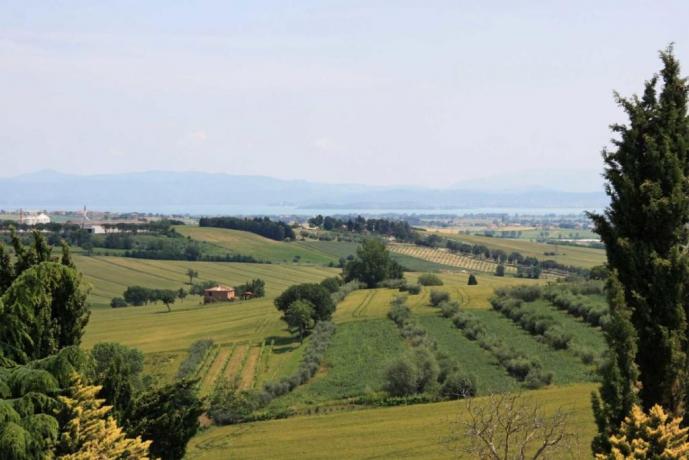 Villa vista Lago Trasimeno Castiglione del Lago