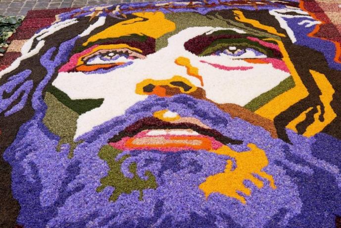 Infiorata Spello per il Corpus Domini, Il PETALO