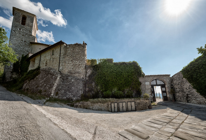 Romantico Castello con vista panoramica su Spoleto
