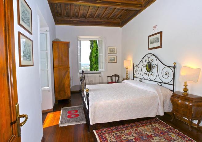 Appartamento in Villa a Cortona con vista giardino