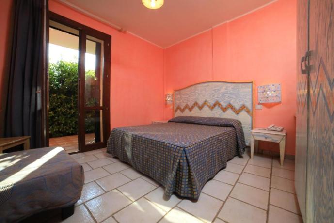 Camera Tripla attrezzata con balconcino Resort Porto-Cesareo 