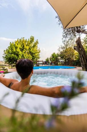 Casa vacanza: piscina ed Idromassaggio Montebuono-Rieti