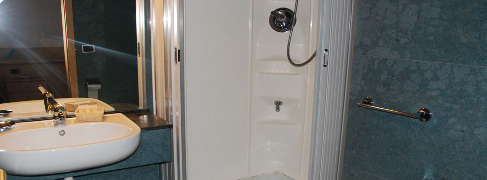 Bagno delle camere hotel benessere dolomiti
