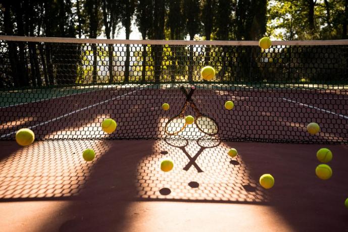 Agriturismo ad Assisi con campo da Tennis 