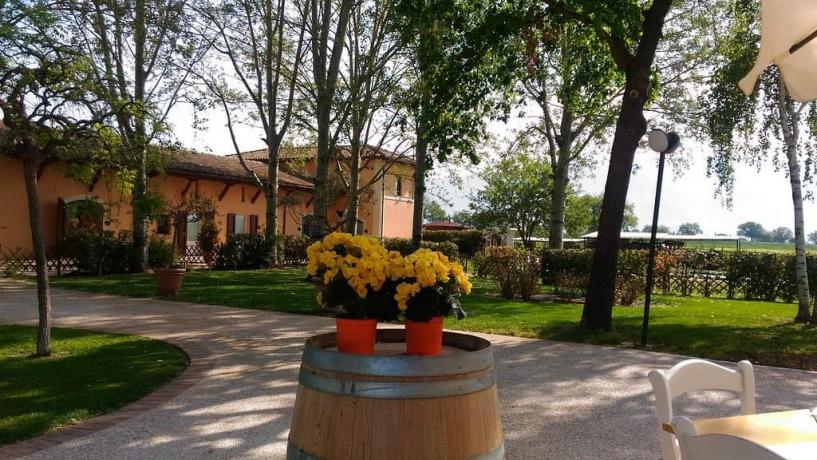 Agriturismo con ristorante in Umbria 