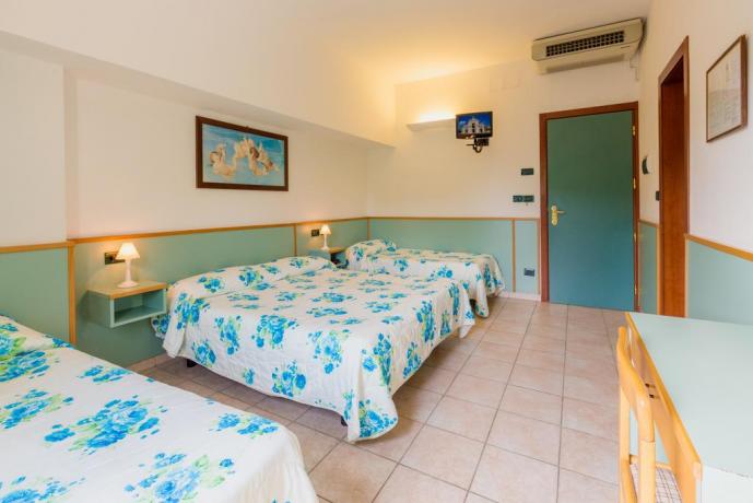 Hotel Assisi: camera quadrupla per famiglie 