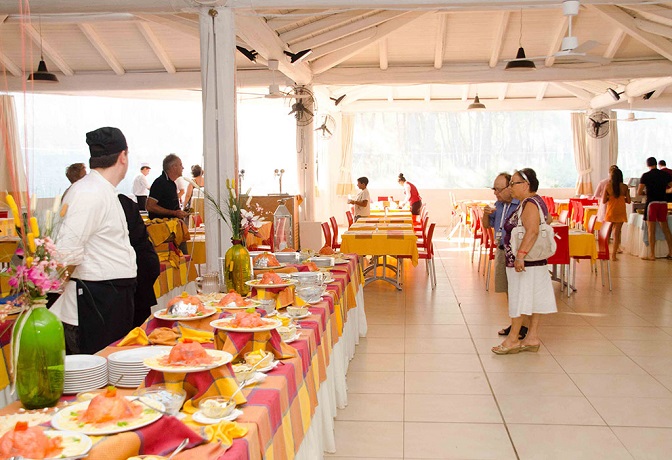 Sala da pranzo in Villaggio 