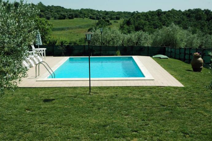 Ampia Piscina per bambini e adulti 