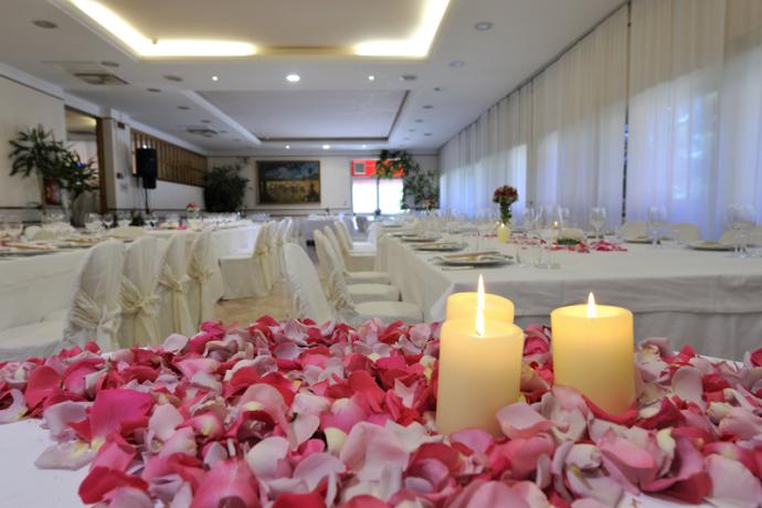 Romantiche atmosfere in ristorante a Norcia