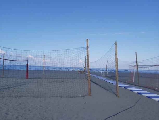 Campo da Beach Volley in Spiaggia privata 