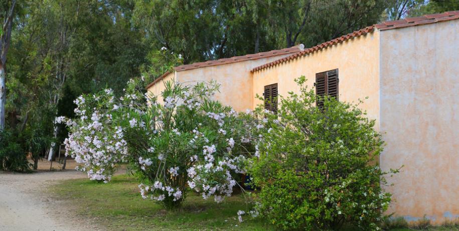 Bungalows in muratura da 2a6posti letto