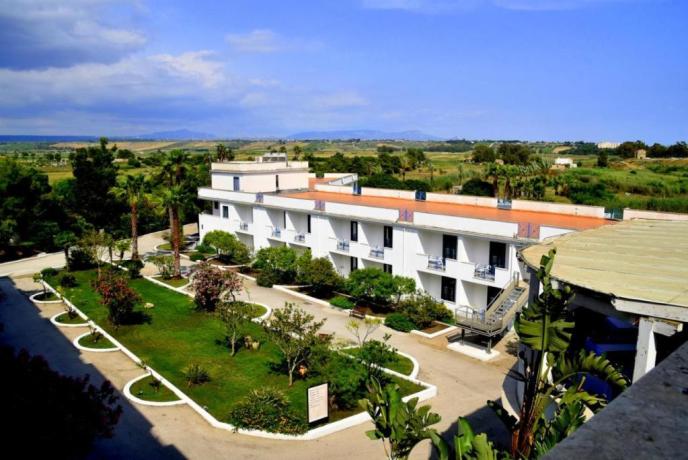 Villaggio immerso nella riserva del Belice Sicilia 