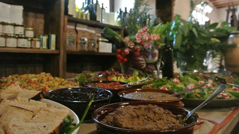Ristorante bio, Toscana, Vacanza in camere e appartamenti