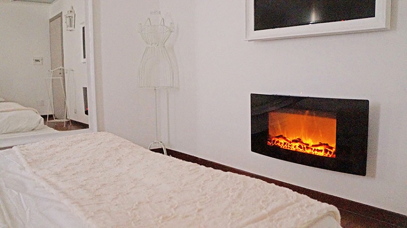 Suite con Camino White Room