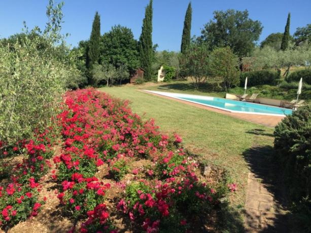 Agriturismo Umbro con piscina e vista panoramica