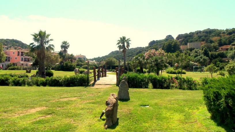 Residence con grande giardino in Costa Smeralda