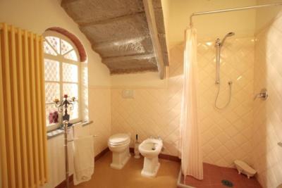 Bagno con doccia e biancheria inclusa