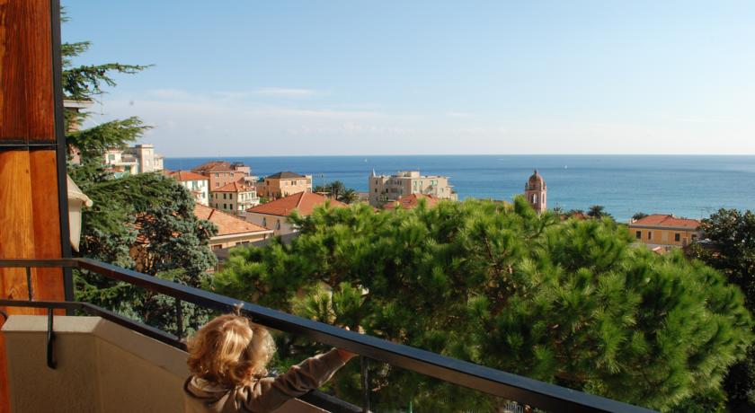 terrazzo vista mare camera