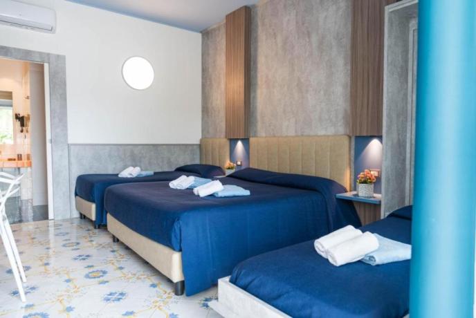 Camera 4 posti letto: Coral Beach Paestum 