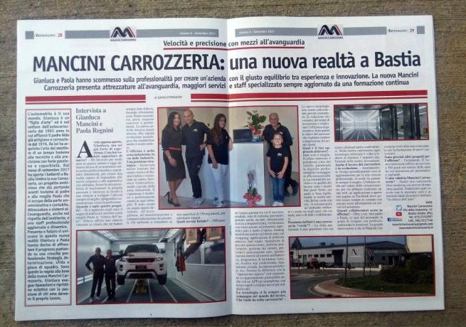 Riparazione Cristalli e Scocca Perugia Assisi Carrozzeria Mancini