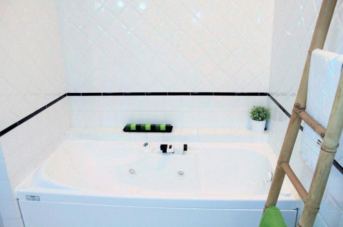 Vasca da bagno in B&B vicino Arezzo