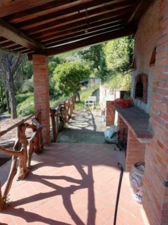 Giardino in villa-esclusiva con forno e barbecue Collodi
