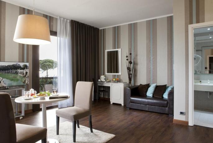Interno camera, relax e spa hotel viterbo