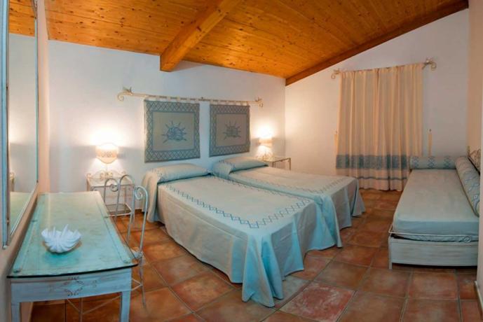 Camera familiare villaggio con animazione Sardegna 