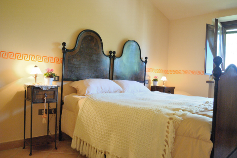 Camera da letto in Casolare Vacanza vicino Gubbio 