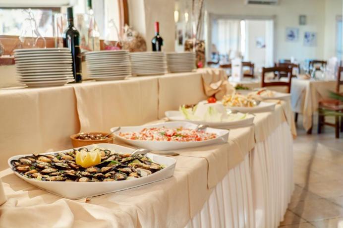 buffet o servizio al tavolo hotel smeraldo 