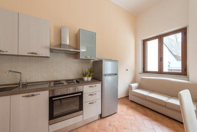 Appartamento con Angolo Cottura Trilocale in Montagna Abruzzo