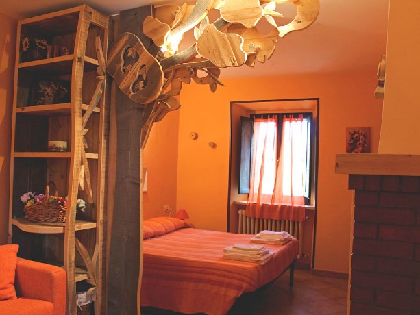 Ampia camera ideale per famiglie a Prodo, Orvieto 