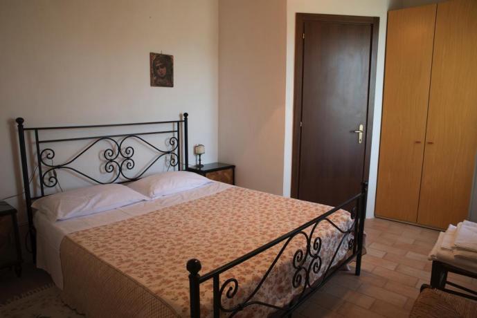 Camera da Letto Caiolo appartamenti in Umbria 