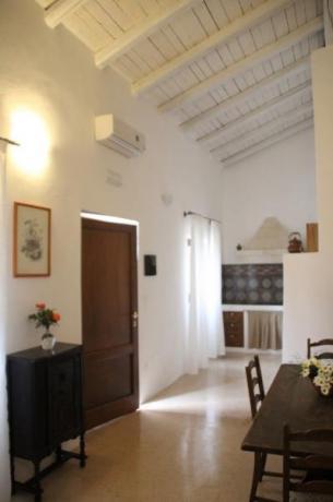 Area cucina in Suite Lavanda