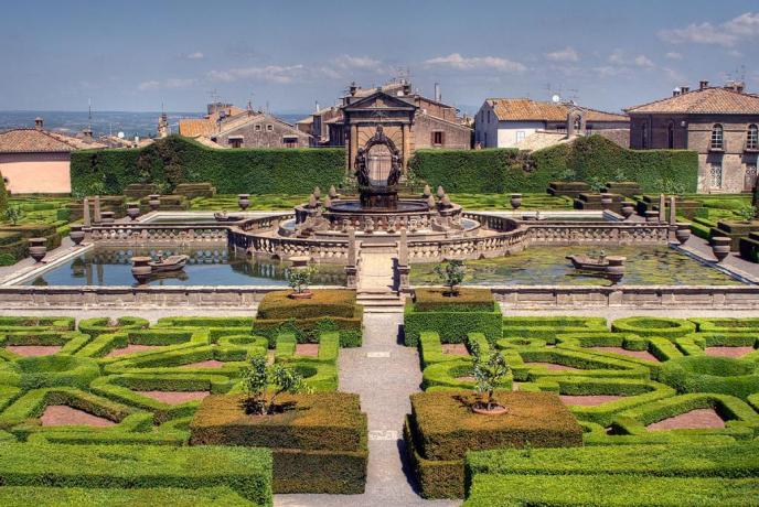 Giardini Villa Lante a Bagnaia, frazione di Viterbo