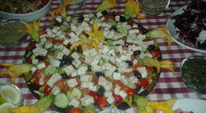 Piatto genuino vegetariano