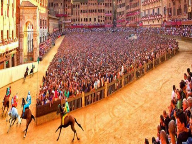 Hotel ideale per assistere Palio di Siena