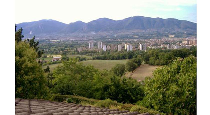 prospettiva panoramica casa vacanze Terni