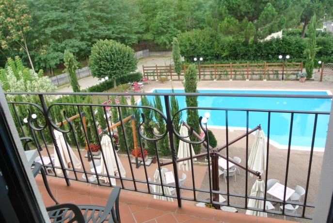 Hotel Toscana camere con balcone