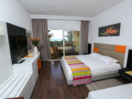 Offerta Tunisia:Camera Matrimoniale Vista Mare 