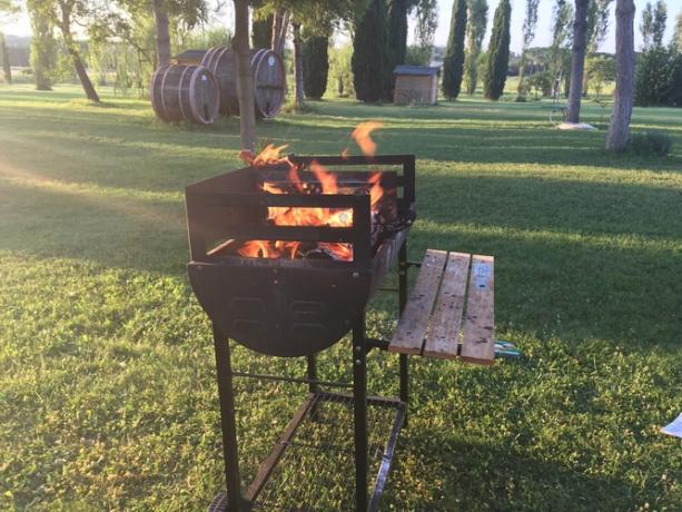 Barbeque per sbraciolate in Agriturismo vicino Perugia 