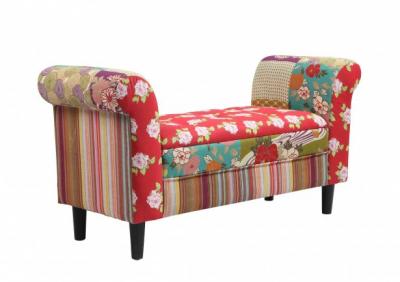 Panchetta contenitore Fanny tessuto patchwork