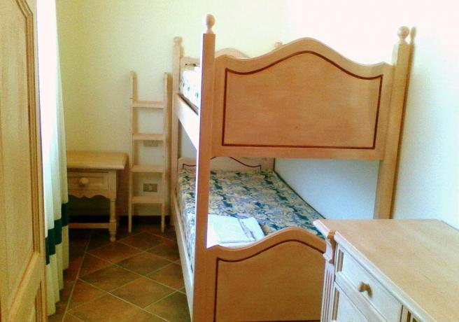 Appartamento con letto a castello albergo ad Arzachena