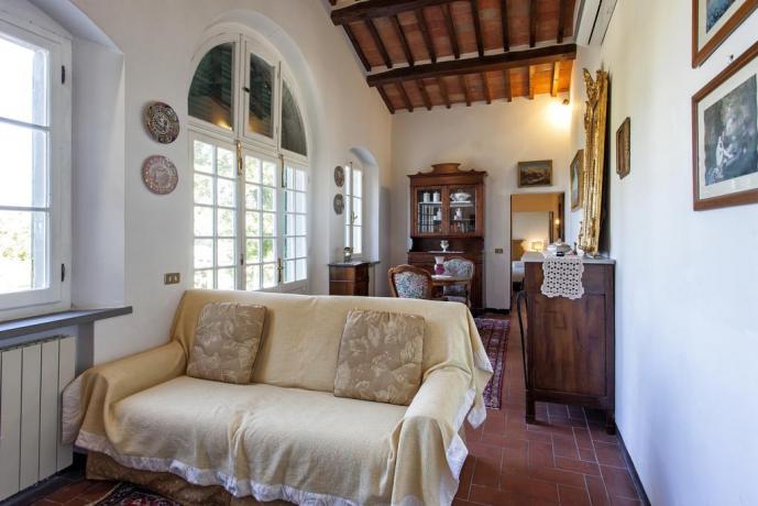 Soggiorno Villa di lusso + divano letto Cortona