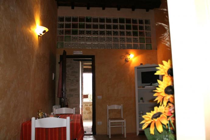 Appartamento Il Ciottolino agriturismo vicino Assisi