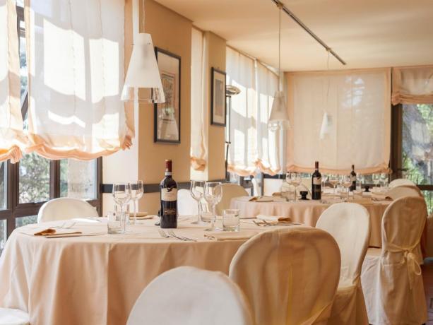 Ristorante interno, prodotti tipici