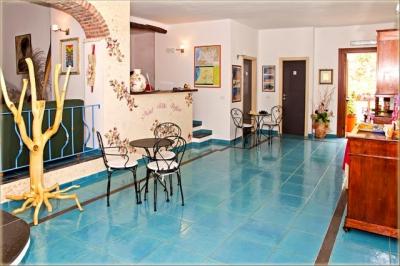 Ingresso e lobby dell'albergo