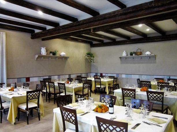 Hotel3stelle con sala interna ristorante Caltagirone