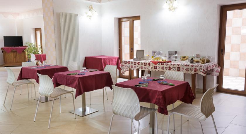 Buffet con prodotti locali bio