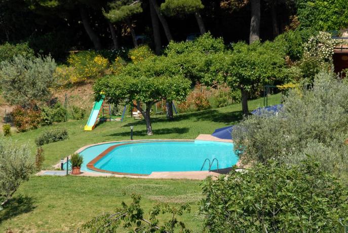 Piscina spaziosa ad Assisi